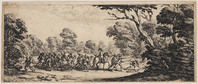 TvB G 4765a
          <br/>
          Gevangenneming voortvluchtigen ("Grote oorlogsellende")
          <br/>
          <em>Callot, Jacques (1592 - 1635)</em>